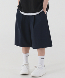 PIANER KIDS（ピアネールキッズ）の「クールスパンワンタックバミューダパンツ（ネイビー）（その他パンツ）」