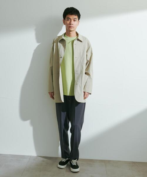 URBAN RESEARCH DOORS（アーバンリサーチドアーズ）の「バイオウォッシュ カバーオール ミドルジャケット（カバーオール・メンズ・チャコールグレー/グレー・LARGE/MEDIUM）」の7枚目の写真