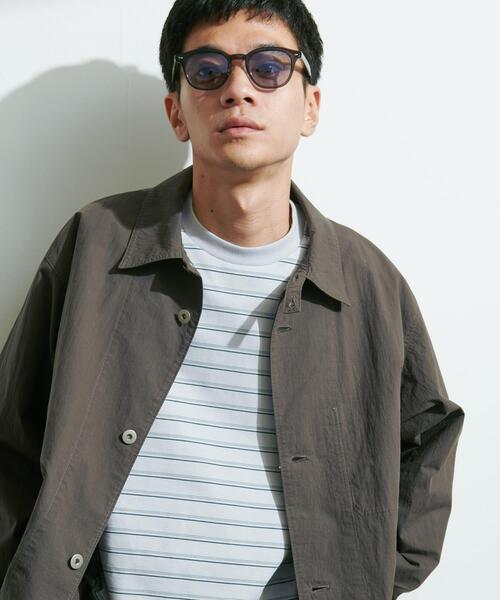 URBAN RESEARCH DOORS（アーバンリサーチドアーズ）の「バイオウォッシュ カバーオール ミドルジャケット（カバーオール・メンズ・チャコールグレー/グレー・LARGE/MEDIUM）」の17枚目の写真