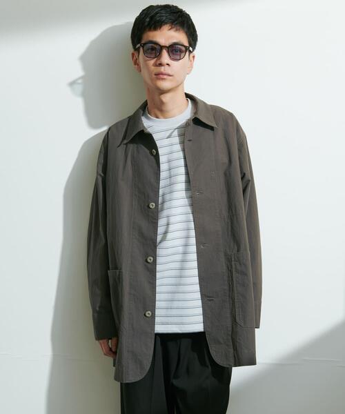 URBAN RESEARCH DOORS（アーバンリサーチドアーズ）の「バイオウォッシュ カバーオール ミドルジャケット（カバーオール・メンズ・チャコールグレー/グレー・LARGE/MEDIUM）」の20枚目の写真