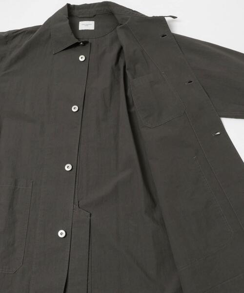 URBAN RESEARCH DOORS（アーバンリサーチドアーズ）の「バイオウォッシュ カバーオール ミドルジャケット（カバーオール・メンズ・チャコールグレー/グレー・LARGE/MEDIUM）」の7枚目の写真