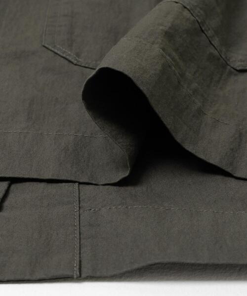 URBAN RESEARCH DOORS（アーバンリサーチドアーズ）の「バイオウォッシュ カバーオール ミドルジャケット（カバーオール・メンズ・チャコールグレー/グレー・LARGE/MEDIUM）」の5枚目の写真