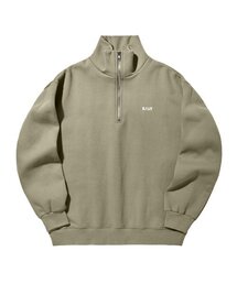 SLIT STUDIO（エスリットスタジオ）の「ステディスウェット裏起毛ハーフジップカーキ（その他トップス）」