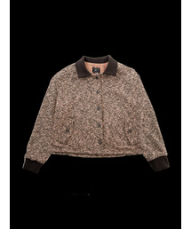 SETSETSET（セットセットセット）の「COLLAR KNIT BUTTON JACKET (BROWN)（その他アウター）」