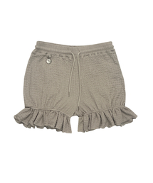 SETSETSET（セットセットセット）の「RUFFLE EDGE SHORTS WITH SEASHELL BEIGE（その他パンツ）」