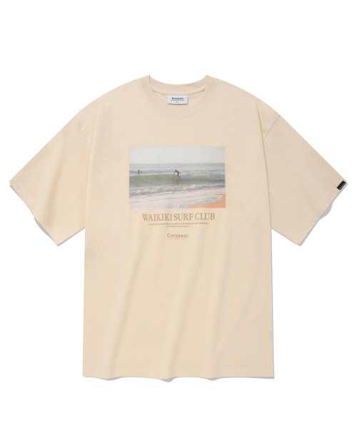 COVERNAT(カバーナット)の「オーシャングラム Tシャツ アイボリー(Tシャツ/カットソー・レディース・その他・MEDIUM/LARGE/SMALL/X-LARGE)」の1枚目の写真