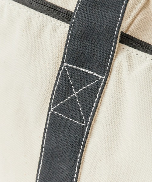 NANGA（ナンガ）の「NANGA/ナンガ GEAR CANVAS TOTE BAG キャンバス トートバッグ 2026年 夏 夏服（トートバッグ・メンズ・ホワイト・FREE）」の10枚目の写真