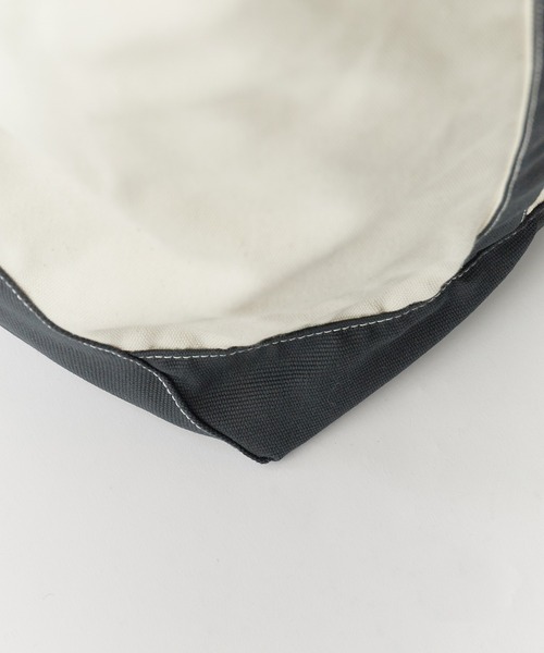 NANGA（ナンガ）の「NANGA/ナンガ GEAR CANVAS TOTE BAG キャンバス トートバッグ 2026年 夏 夏服（トートバッグ・メンズ・ホワイト・FREE）」の7枚目の写真