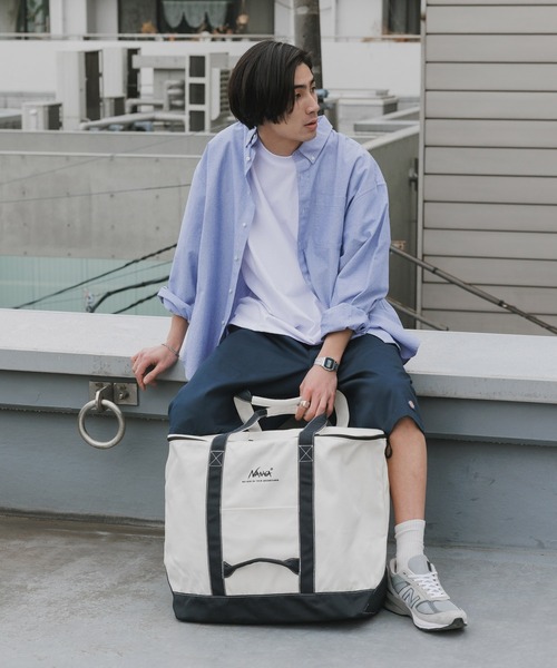 NANGA（ナンガ）の「NANGA/ナンガ GEAR CANVAS TOTE BAG キャンバス トートバッグ 2026年 夏 夏服（トートバッグ・メンズ・ホワイト・FREE）」の22枚目の写真