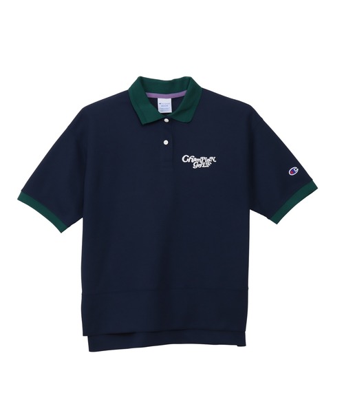 Champion Golf（チャンピオンゴルフ）の「【Champion/チャンピオン】レディース GOLF ショートスリーブポロシャツ（ポロシャツ・レディース・オフホワイト/スカイブルー/ブラック/ネイビー・LARGE/MEDIUM）」の4枚目の写真