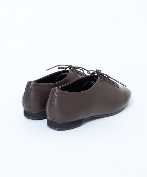 FUNALIVE（ファンアライブ）の「レースアップバレーシューズ（バレエシューズ・レディース・ブラック/シルバー/ブラウン/ホワイト・S/LL/M/L）」の11枚目の写真