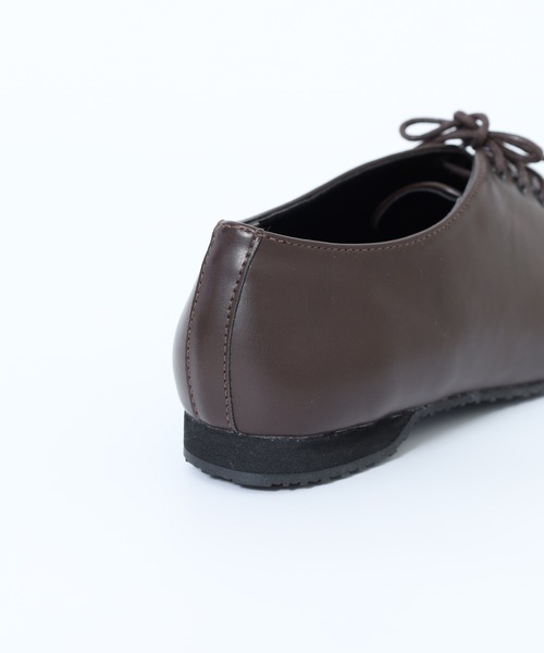 FUNALIVE（ファンアライブ）の「レースアップバレーシューズ（バレエシューズ・レディース・ブラック/シルバー/ブラウン/ホワイト・S/LL/M/L）」の12枚目の写真