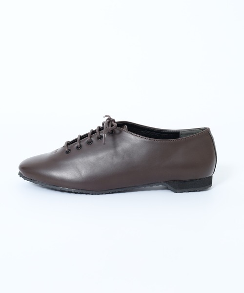 FUNALIVE（ファンアライブ）の「レースアップバレーシューズ（バレエシューズ・レディース・ブラック/シルバー/ブラウン/ホワイト・S/LL/M/L）」の13枚目の写真