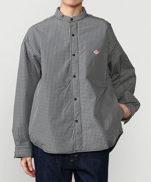 DANTON | タイプライター 中綿シャツジャケット CHECK WOMEN