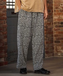 mp14604- Leopard Pleats Wide Straight Pants ロングパンツ(2026GIM-013)