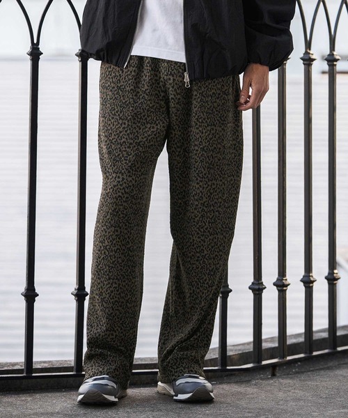 CAMBIO（カンビオ）の「mp14604- Leopard Pleats Wide Straight Pants ロングパンツ(2026GIM-013)（その他パンツ・メンズ・ホワイト/ブラック/ブラウン・S/M/L）」の11枚目の写真