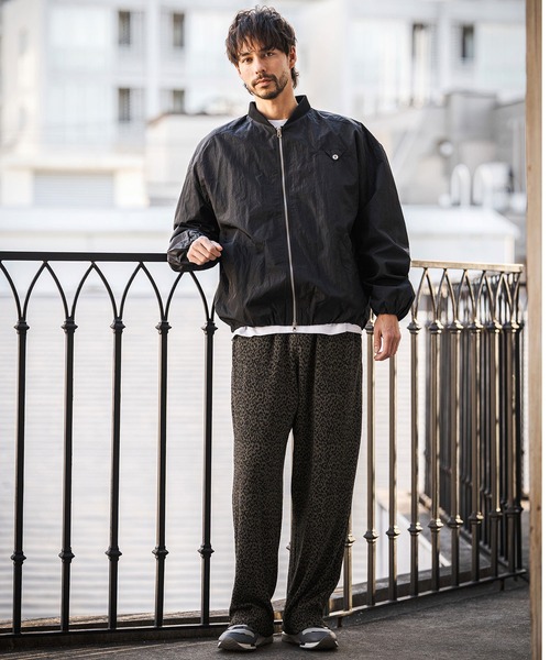 CAMBIO（カンビオ）の「mp14604- Leopard Pleats Wide Straight Pants ロングパンツ(2026GIM-013)（その他パンツ・メンズ・ホワイト/ブラック/ブラウン・S/M/L）」の15枚目の写真