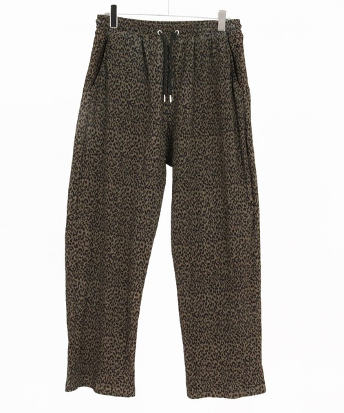 CAMBIO（カンビオ）の「mp14604- Leopard Pleats Wide Straight Pants ロングパンツ(2026GIM-013)（その他パンツ・メンズ・ホワイト/ブラック/ブラウン・S/M/L）」の22枚目の写真