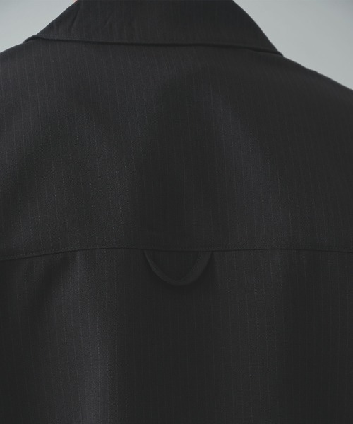 Jieda(ジエダ)の「【Jieda/ジエダ】STRIPE ZIP JACKET(ブルゾン・メンズ・グレー/ネイビー/ブラック・1/2)」の16枚目の写真