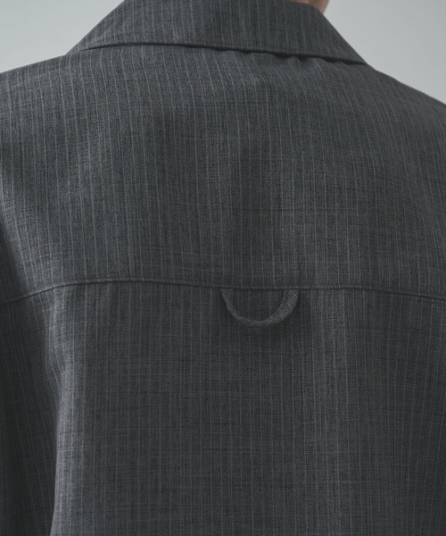 Jieda(ジエダ)の「【Jieda/ジエダ】STRIPE ZIP JACKET(ブルゾン・メンズ・グレー/ネイビー/ブラック・1/2)」の20枚目の写真