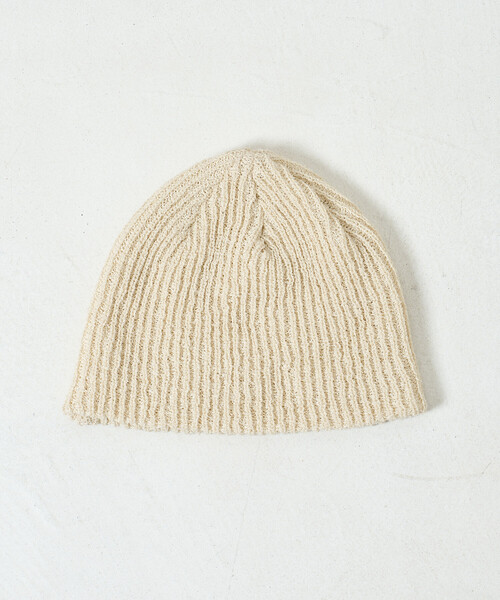 FREAK'S STORE（フリークスストア）の「リブニット帽/ニットビーニー（ニットキャップ/ビーニー・レディース・グリーン/ピンク/ブラウン/チャコールグレー/オフホワイト・ONE SIZE）」の15枚目の写真