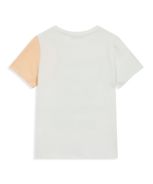 OPEN Yy（オープンワイワイ）の「【OPEN YY】YY DOT TYPO TEE（Tシャツ/カットソー・レディース・ホワイト/チャコールグレー/ブルー・M）」の9枚目の写真