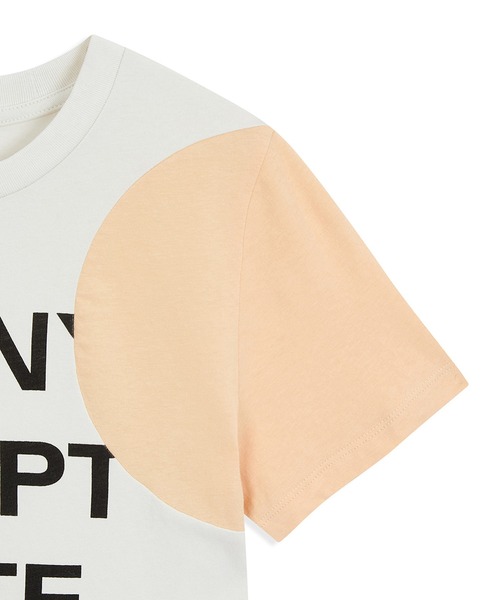 OPEN Yy（オープンワイワイ）の「【OPEN YY】YY DOT TYPO TEE（Tシャツ/カットソー・レディース・ホワイト/チャコールグレー/ブルー・M）」の11枚目の写真