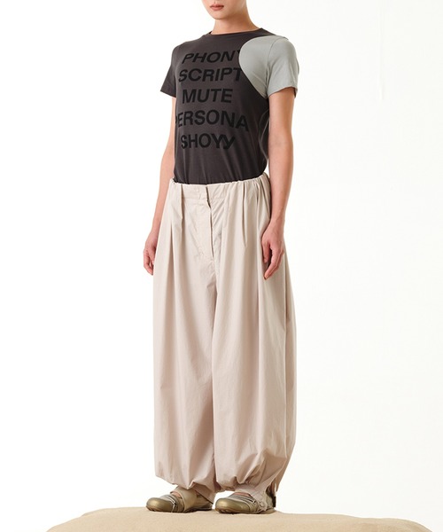 OPEN Yy（オープンワイワイ）の「【OPEN YY】YY DOT TYPO TEE（Tシャツ/カットソー・レディース・ホワイト/チャコールグレー/ブルー・M）」の17枚目の写真