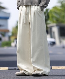 TOBEE（トゥビー）の「【TOBEE】 ワイドルーズスラックス  ストレートチノパンツ（チノパンツ）」