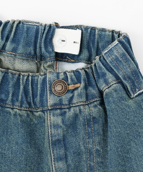 GLAZOS（グラソス）の「バレルレッグデニムパンツ（デニムパンツ・キッズ・ライトブルー・160cm/180cm）」の6枚目の写真