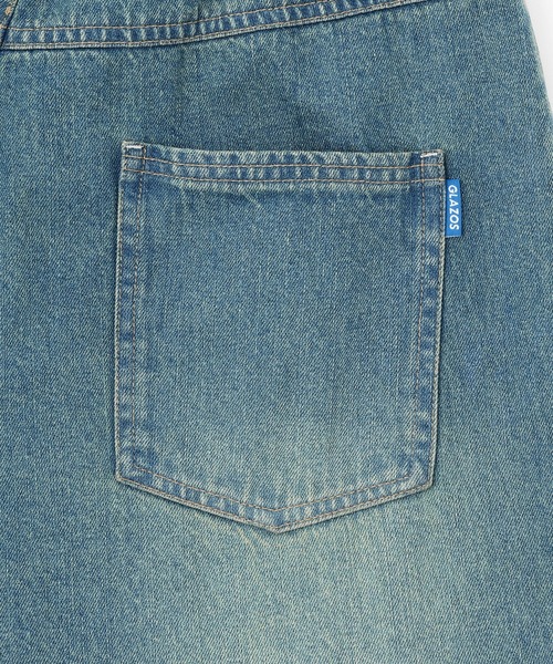 GLAZOS（グラソス）の「バレルレッグデニムパンツ（デニムパンツ・キッズ・ライトブルー・160cm/180cm）」の9枚目の写真
