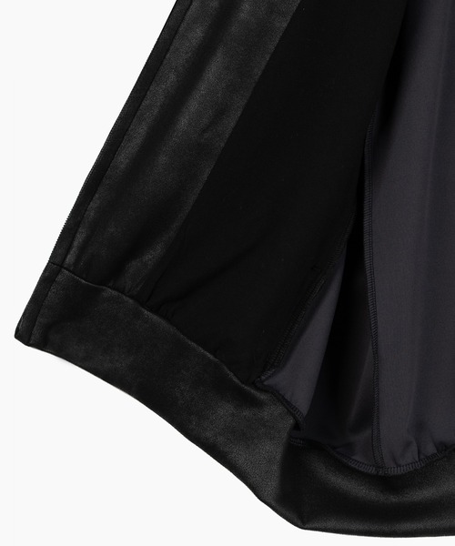 LAD MUSICIAN（ラッドミュージシャン）の「STRETCH FAUX LEATHER JERSEY TRACK JACKET（ジャージ・メンズ・ブラック・42/46/44）」の5枚目の写真