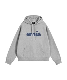 COLOR-BLOCK APPLIQUE HOODIE