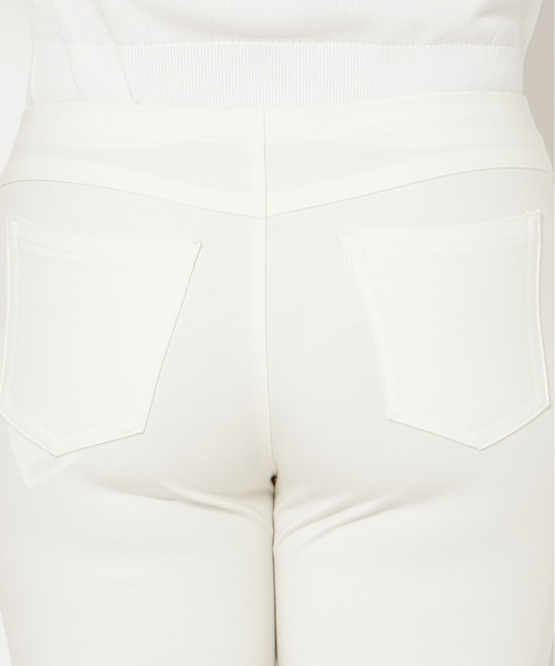 Rose Tiara（ローズティアラ）の「【定番人気】【伸縮性◎】裾サイドリボンレギンスパンツ（その他パンツ・レディース・ネイビー/オフホワイト/ブラック・46/42/38）」の14枚目の写真