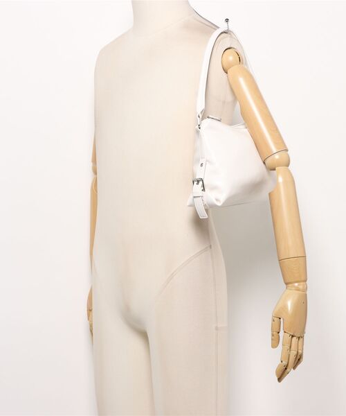 STANDOIL（スタンドオイル）の「Mushy Bag Mini 25M-143A-CR（ショルダーバッグ・レディース・ホワイト・FREE）」の5枚目の写真