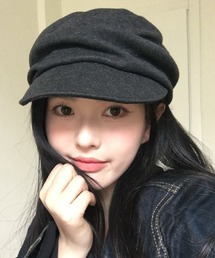 Fun & Daily（ファンアンドデイリー）の「F&D : プリーツドレープキャップ（キャスケット）」