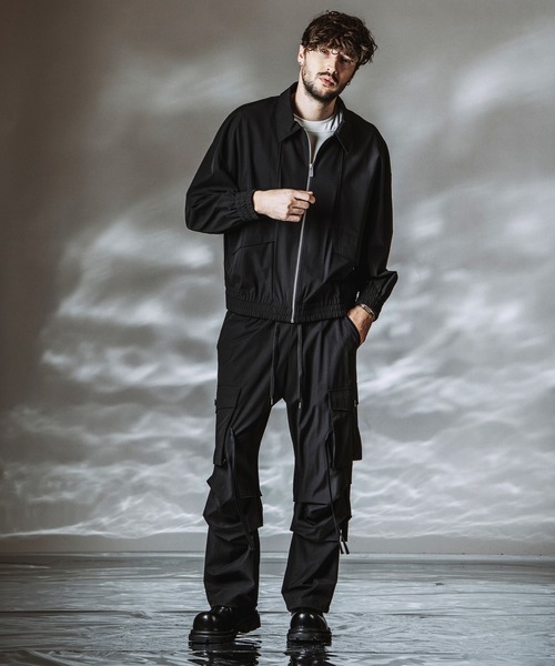 NO ID.（ノーアイディ）の「【NO ID.】Tech Easy Cargo Pants / テックイージー カーゴ パンツ（カーゴパンツ・メンズ・ブラック/グレー・1/2）」の18枚目の写真