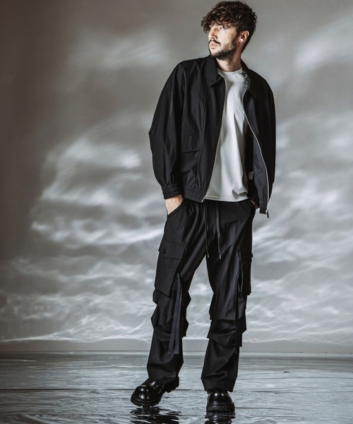 NO ID.（ノーアイディ）の「【NO ID.】Tech Easy Cargo Pants / テックイージー カーゴ パンツ（カーゴパンツ・メンズ・ブラック/グレー・1/2）」の21枚目の写真