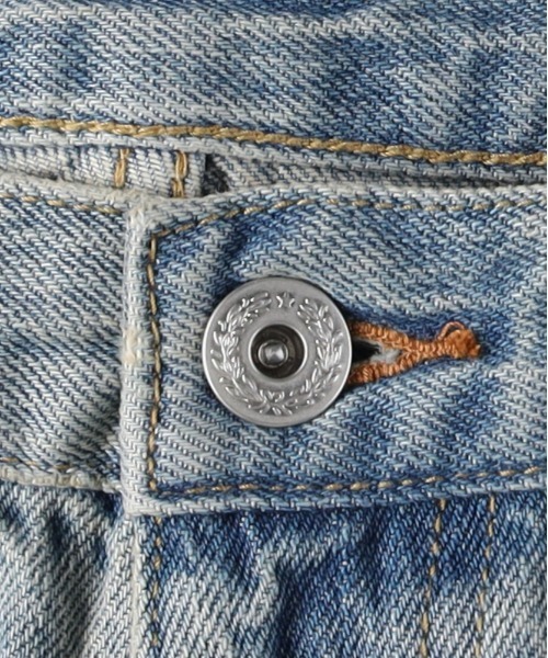 Right-on(ライトオン)の「【HONEYSUCKLE ROSE】デニム コクーンパンツ (サイドカーブ / モードシルエット / ヴィンテージ風)(デニムパンツ・レディース・ノンウォッシュ/ダークインディゴブルー・S/M/XL/L)」の3枚目の写真