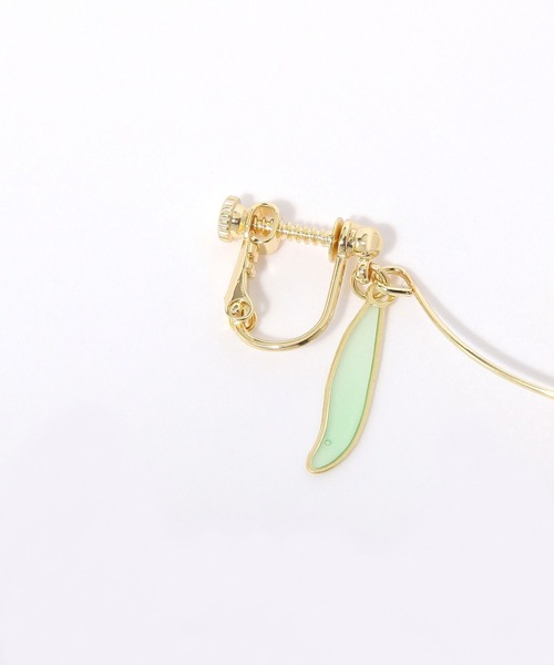 GLOBAL WORK（グローバルワーク）の「チューリップイヤリング/646394（イヤリング・レディース・ライトイエロー/パープル系その他2/ホワイト/ピンク・FREE）」の6枚目の写真