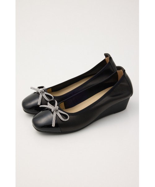 STACCATO(スタッカート)の「【再入荷】エリーゼウェッジソールパンプス(パンプス・レディース・ホワイト/ブラック・24.5cm/24.0cm/23.5cm/23.0cm/22.5cm)」の3枚目の写真