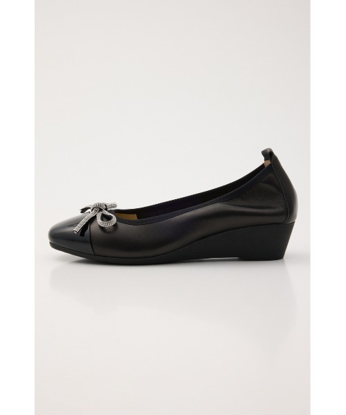 STACCATO(スタッカート)の「【再入荷】エリーゼウェッジソールパンプス(パンプス・レディース・ホワイト/ブラック・24.5cm/24.0cm/23.5cm/23.0cm/22.5cm)」の4枚目の写真