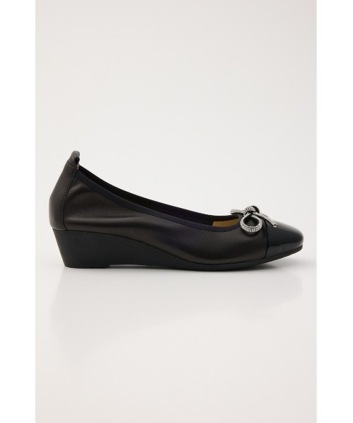 STACCATO(スタッカート)の「【再入荷】エリーゼウェッジソールパンプス(パンプス・レディース・ホワイト/ブラック・24.5cm/24.0cm/23.5cm/23.0cm/22.5cm)」の5枚目の写真