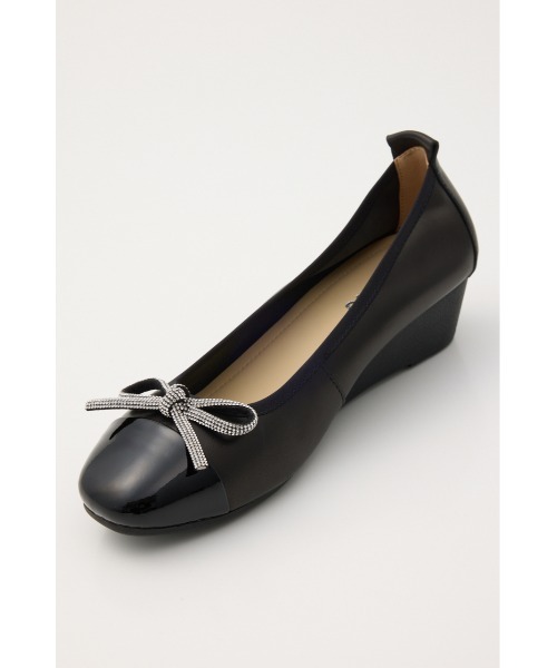 STACCATO(スタッカート)の「【再入荷】エリーゼウェッジソールパンプス(パンプス・レディース・ホワイト/ブラック・24.5cm/24.0cm/23.5cm/23.0cm/22.5cm)」の9枚目の写真