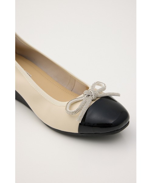 STACCATO(スタッカート)の「【再入荷】エリーゼウェッジソールパンプス(パンプス・レディース・ホワイト/ブラック・24.5cm/24.0cm/23.5cm/23.0cm/22.5cm)」の18枚目の写真
