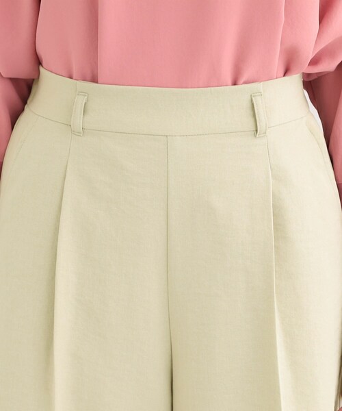 SHOO・LA・RUE（シューラルー）の「【洗濯機可/S-LL】ハイウエストで美脚見え リボンワイドパンツ（その他パンツ・レディース・ベージュ/ネイビー/キャメル・01/04/03/02）」の22枚目の写真