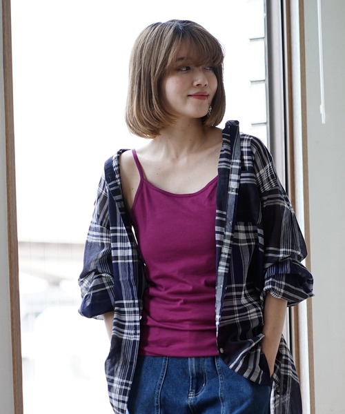 4サイズから選べる プチプラ ベーシック インナー［キャミソール