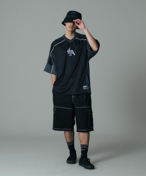 XLARGE(エクストララージ)の「GAME SHIRT(シャツ/ブラウス・メンズ・ネイビー/ブラック・M/S/XL/L)」の2枚目の写真
