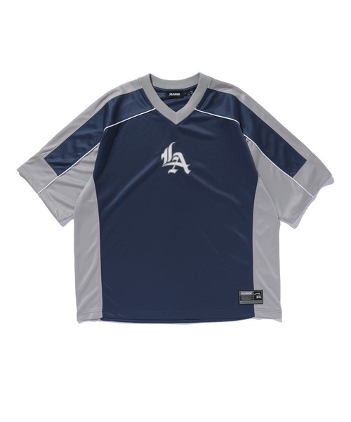 XLARGE(エクストララージ)の「GAME SHIRT(シャツ/ブラウス・メンズ・ネイビー/ブラック・M/S/XL/L)」の4枚目の写真