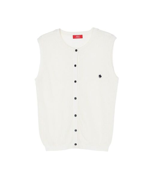 POLO BCS(ポロ ビーシーエス)の「【POLO BCS】シアーベスト(カーディガン/ボレロ・レディース・ブラウン/ネイビー/ブルー/ピンク/オフホワイト・MEDIUM)」の20枚目の写真